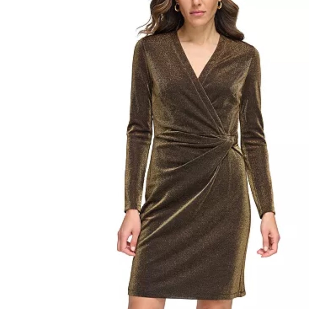 Tommy Hilfiger Metallic Sheath Dress